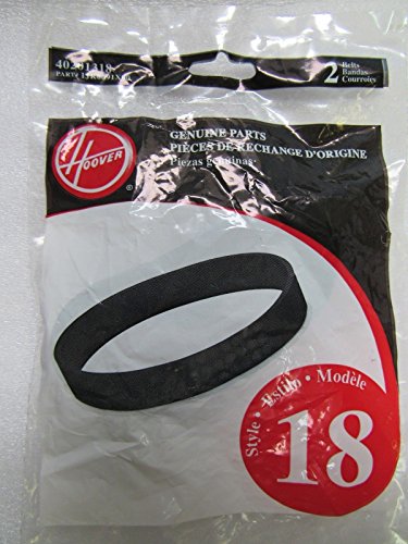 (Ship from USA) Hoover U4707 U4730 Style 18 40201318 2 Pack Belts Clean & Light Signature Vacuum
