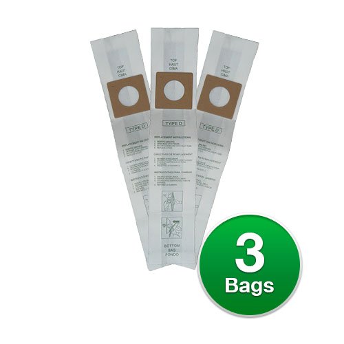 EnviroCare Replacement Vacuum Bag For 3670147001 / Type D / 123SW (1 Pack)