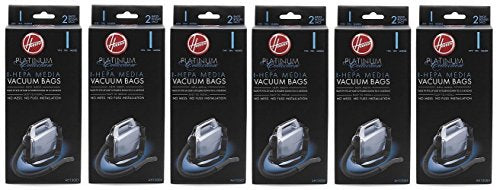 Home & Appliances Hoover Type I HEPA Bag, AH10005 (6 Packs of 2: Total 12 Bags) PackageQuantity: 6 Model: AH10005