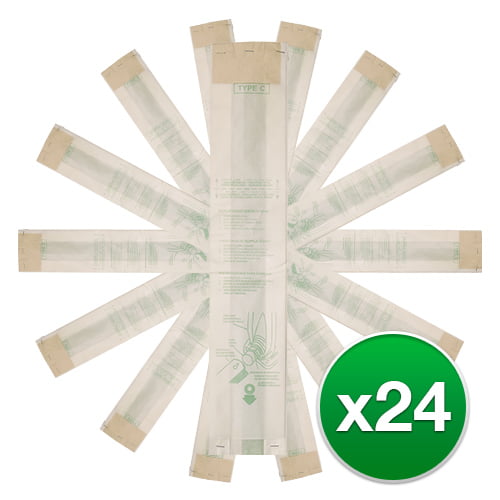 Replacement Type C Vacuum Bags for Envirocare 302SW / 43651050 (6 Pack)