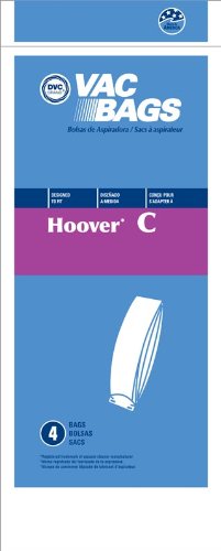 Paper Bag, Hoover Type C Bottom Fill Dvc 4pk