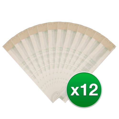 Replacement Type C Vacuum Bags for Envirocare 302SW / 43651050 (3 Pack)