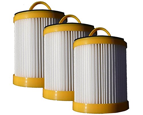 3 Eureka Series 5700 5800 Pleated Dust Cup HEPA Filters Lite Speed Type DCF-3 Whirlwind Sanitaire
