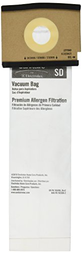 EUREKA 63262B-10 Paper Bag, Style Sd Premium Allergen 5 Pk