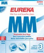 3 Genuine OEM Eureka 60295B STYLE MM VACUUM CLEANER BAGS