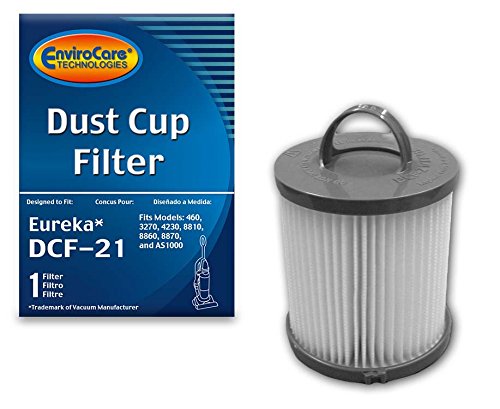 EnviroCare Replacement HEPA Vacuum Filter for Eureka DCF-21 Uprights, DCF21