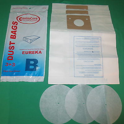 Eureka Sanitaire Style B & S Vacuum Cleaner Bags + Filters 52329, 1700, 3700 Vac