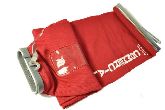 Eureka Sanitaire Red Twill Cloth Shake Out Bag with Top Metal Slide and Spring E-54582-1