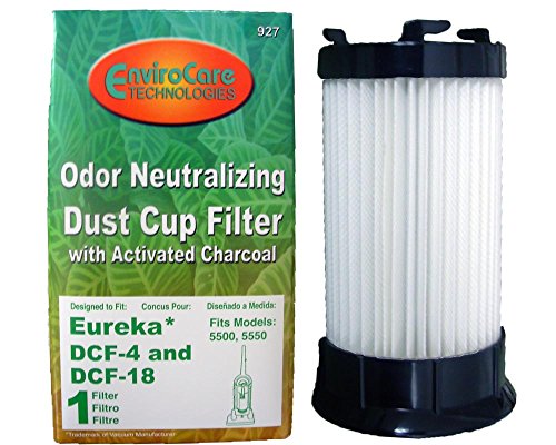 EnviroCare 1 Eureka DCF1 DCF4#62132 HEPA Vacuum Filter 63073 63073A 61770 Universal DCF18 3690 18505 28608-1 28608B-1