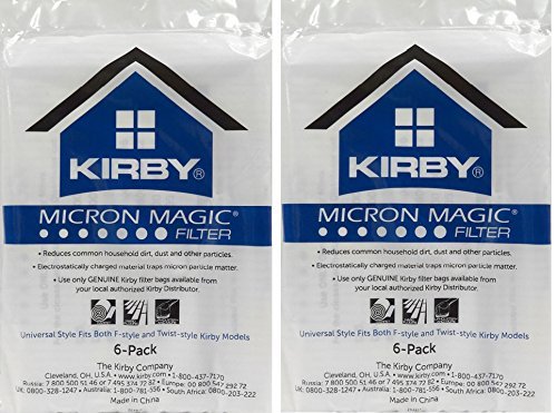 Kirby Allergen Reduction Filters, 204811 (12 pack)