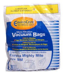 EnviroCare Technologies Eureka Style MM Micro-Filtration Vacuum Bags