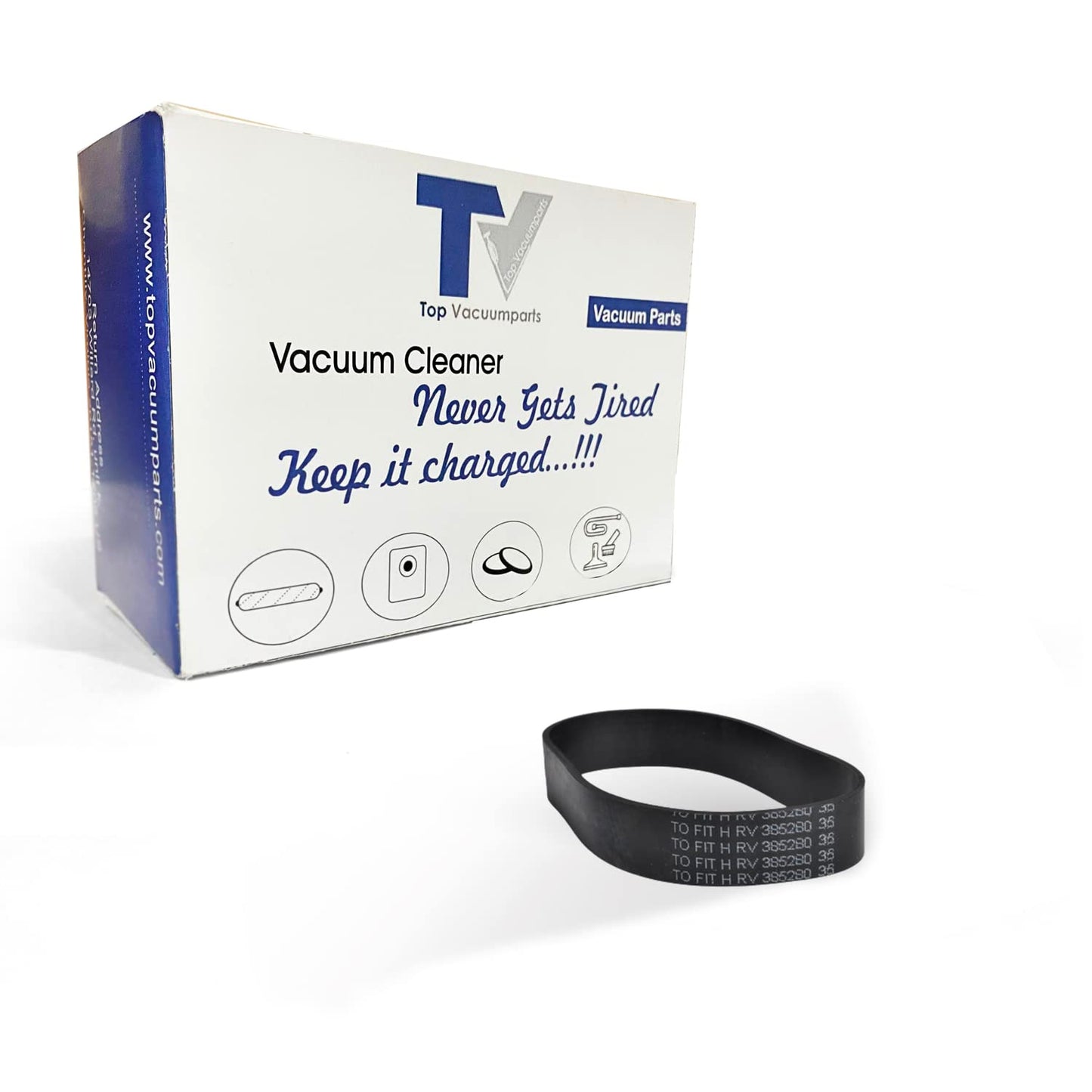 Replacement Part for Hoover U6445906 Vacuum Cleaner Windtunnel Power Belt # Comparte to Part 38528035