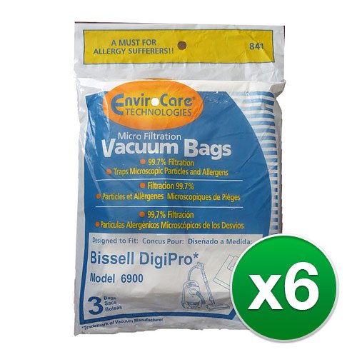 EnviroCare Replacement Vacuum Bag for 32115 / 7049 (6 Pack)