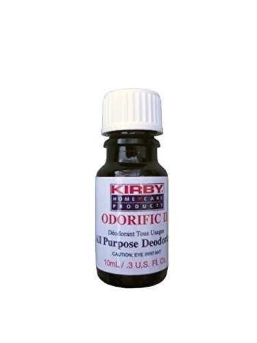 Genuine Kirby Odorific II All Purpose Deodorizer, #275093S. Original. Pleasant fragrance lasts for hours. Use with SE2 Sentria 2 G11, Sentria SE G10 G9, DE G8 Diamond Edition, ULTG G7, G6 G2001, G5, G4, G3,Legend, Heritage Tradition, Classic