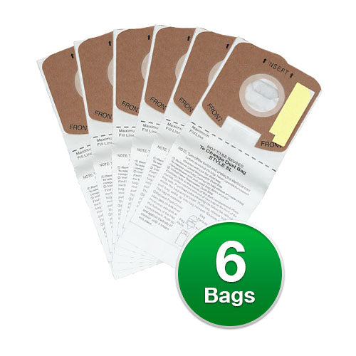 Replacement Vacuum Bag For Sanitaire 61125A / 156 (2-Pack) Replacement Vacuum Bag