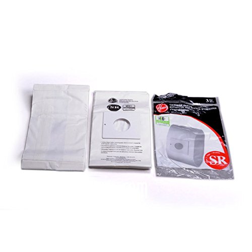 Replacement Part For Hoover Type SR Duros Canister Vacuum Cleaner 3 Paper Bags # compare to part 401011SR