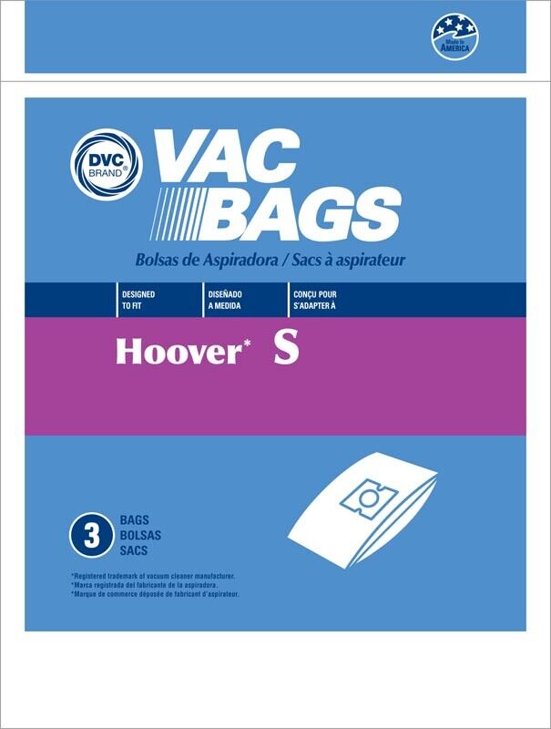 DVC Hoover Style S Vacuum Cleaner Bags Made in USA [ 18 Bags ]