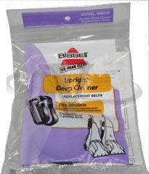Bissell Belt Kit 1 Flat 1 Geared Proheat 2 Pack