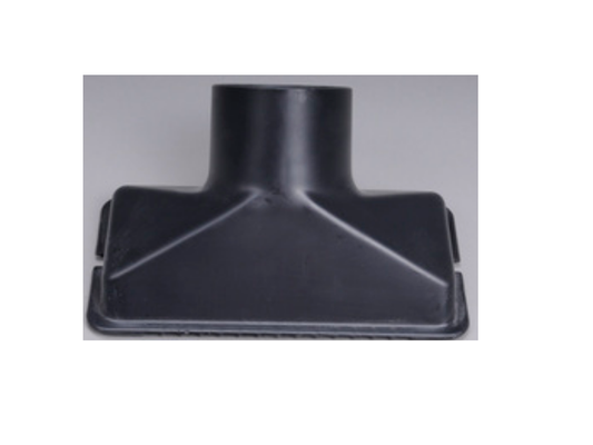 Wet Dry Vac Upholstery Nozzle, 2 1/4" Connection, Color Black, 6 1/2" Wide