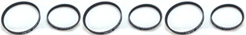 Bissell ProHeat 2X DsbGIc Belt Set (203-6688 & 203-6804), Replacement Belts (Pack of 3)