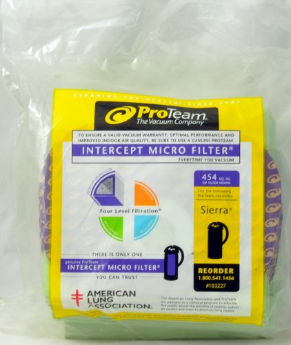 ProTeam Backpack Vacuum Bags