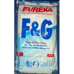 Package of 10 Genuine Eureka Style F + G Bags