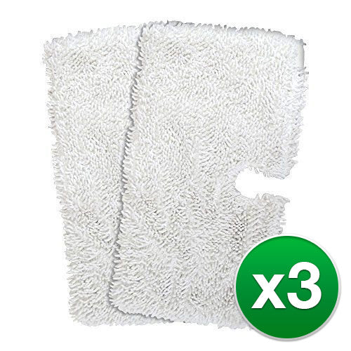 Replacement Cleaning Pads for Shark XT3601/P119W/1109 by Envirocare (3 Pack)