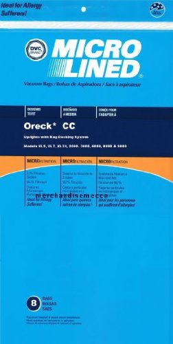 Microlined Oreck CC bags,8 in a pack [Kitchen]