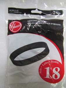 Hoover Clean & Light vacuum , Style 18 Belts 2/Pk Part # 40201318