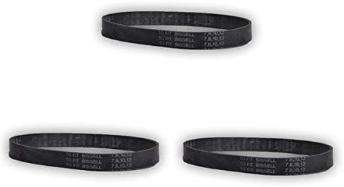 Bissell Carpet Cleaner Belts for Vacuum 7/9/10 p/n 3031120 32074 3 pack
