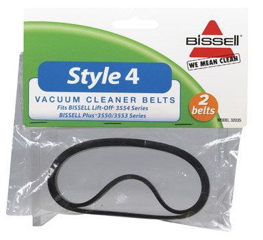 Bissell Vacuum Belt Style 4 For Use With Bissell Carded 2 / Pack