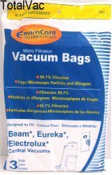 Beam/Electrolux/Eureka Central Vac Bags