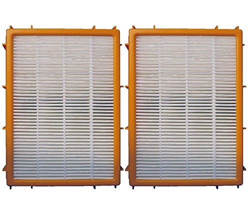 EnviroCare 2 Eureka HF2 HEPA Pleated Vacuum Filters Ultra Smart Boss Omega UltraSmart Cyclonic Whirlwind