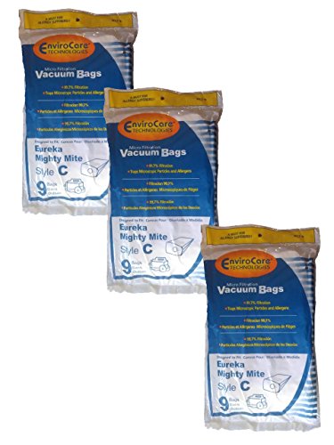 27 Eureka C VIP920 Allergy Canister Vacuum Bags