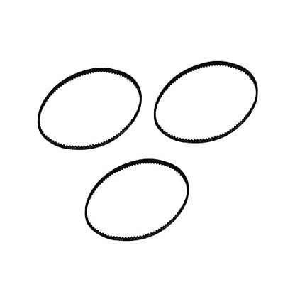 3 Pack Vacuum Belt Replacement for Vacuflo TurboCat - Also Fits TP210 and Similar