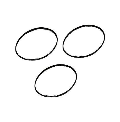 3 Pack Vacuum Belt Replacement for Vacuflo TurboCat - Also Fits TP210 and Similar