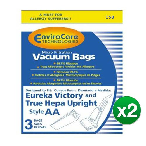 EnviroCare Replacement Vacuum Bag for 58236A / 158 / 15319 (2 Pack)