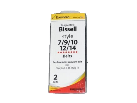 Bissell Style 7 9 10 12 14 Vacuum Cleaner Belt Everclean Made in USA 32074