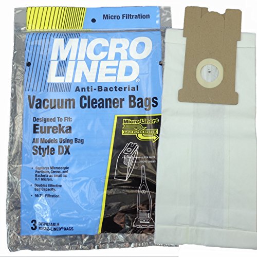 PAPER BAG, EUREKA STYLE DX MICRO-LINED DVC 3PK