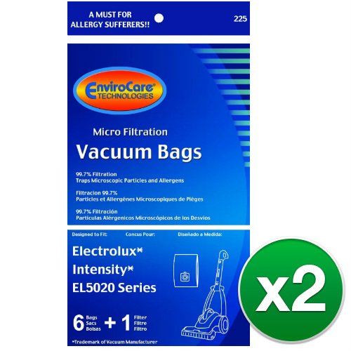 EnviroCare Replacement Vacuum Bag for EL206 / 225 (2 Pack)