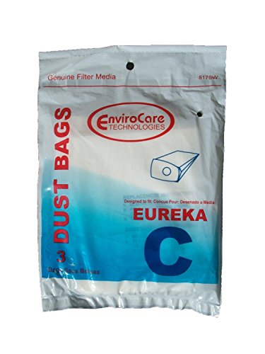 EnviroCare Replacement Vacuum Cleaner Dust Bags made to fit Eureka Mighty Mite Type C 9 Bags