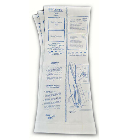 Eureka Style F&G 1934 Micro Allergen Vacuum Cleaner Bags by DVC Made in USA