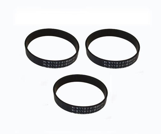 Replacement For Compatible With 3 Bissell 18002, 3200, Style 8, 14 Lift Off Upright Vacuum Flat Belts