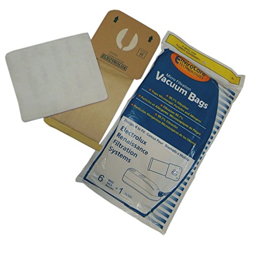 18x Style R vacuum bags + 3x filters fit Electrolux Renaissance, Guardian, Lux 9000, Epic 8000 Canister Series