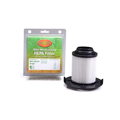 Replacement Part for Dirt Devil Type F16, Upright Vacuum Cleaner Hepa Filter # compare to part 301509005