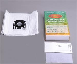 Miele Canister Vacuum Micro Filtration Type FJM Bags 5 Pk + 2 Filters Part # C205, 205