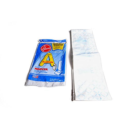 Replacement Part For Hoover Type A Microliend Vacuum Cleaner 3 Paper Bags # compare to part 4010100A