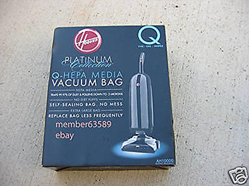 Vacuum Household Supplies & Cleaning Genuine Hoover Hoover AH10000 Platinum Type Q HEPA Bag