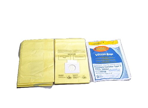 Kenmore 5055 Canister Style C-5 Microlined Paper Bags 9 PK # 137-9