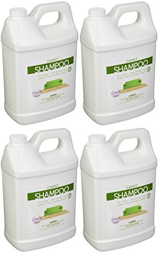 Kirby 252802S 1gal.Carpet Shampoo4/Cs, 4, White, 512 Fl Oz